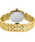 ფოტო #3 პროდუქტის Women's Florence Swiss Quartz Gold-Tone Stainless Steel Watch 36mm