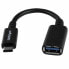 Кабель USB A — USB C Startech 4105490 Чёрный 15 cm