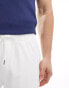 Polo Ralph Lauren icon logo spa terry sweat shorts in white CO-ORD