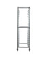 Фото #3 товара Sturdy 20-Tier Metal Pan Rack with 13 lbs Capacity for Kitchens and Bakeries