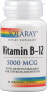 Фото #1 товара Solaray Vitamin B-12 Lozenge Black Cherry Витамин В 12 со вкусом вишни 60 таблеток