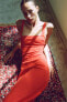 Фото #1 товара Платье миди с открытой спиной ZARA