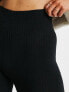 Фото #3 товара Miss Selfridge highwaist legging in black