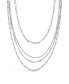 Фото #1 товара Sterling Forever women's Multi Chain Layered Necklace