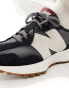 New Balance 327 sneakers in black and beige- exclusive to ASOS - BLACK