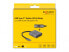 Фото #2 товара Аксессуар - Delock 87805 HDMI - 2x HDMI - 3840 x 2160 пикселей - Серый - Алюминиевый - 4K Ultra HD
