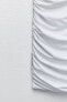 Фото #8 товара Платье cut out асимметричного кроя из полиамида ZARA