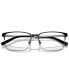 ფოტო #5 პროდუქტის Men's Rectangle Eyeglasses, RL5119 55