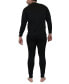 Фото #2 товара Men's Winter Thermal Top and Bottom, 2 Piece Set