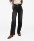 Фото #4 товара Женские джинсы MANGO с широкими штанинами и высокой посадкой