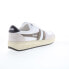 Фото #15 товара Gola Grandslam Classic CMB117 Mens White Leather Lifestyle Sneakers Shoes