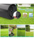 Фото #2 товара Lawn Roller with U-Shaped Handle for Garden Backyard