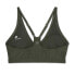 Women's V-Neck Racerback Bikini Top - All in Motion™ Olive Green Size 16-18