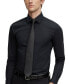 Men's Silk-Jacquard Micro Pattern Tie