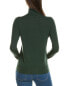 Фото #2 товара Lafayette 148 New York Split Stand Collar Wool-Blend Sweater Women's