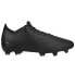 Puma Ultra 1.1 Leather Firm GroundArtificial Grass Soccer Cleats Mens Black Snea