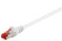 Wentronic CAT 6 Patch Cable S/FTP (PiMF) - white - 50m - 50 m - Cat6 - S/FTP (S-STP) - RJ-45 - RJ-45