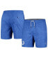 Фото #1 товара Men's Royal Indianapolis Colts Naples Layered Leaves Swim Trunks