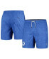 ფოტო #1 პროდუქტის Men's Royal Indianapolis Colts Naples Layered Leaves Swim Trunks