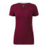 Фото #2 товара Malfini Action V-neck T-shirt W MLI-70186 garnet