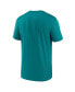 Men's Aqua Seattle Mariners Authentic Collection Early Work Tri-Blend Performance T-Shirt