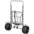 AKTIVE 62377 55x40x100 cm folding beach cart with large wheels