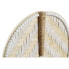 Настенный декор DKD Home Decor Коричневый Белый Веер Бамбук (27 x 2 x 64 cm) (27 x 2 x 55 cm)