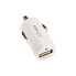 Фото #1 товара PNY USB Fast Car Charger Weiß 12V 2.4 Amp