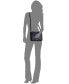 ფოტო #2 პროდუქტის Pockets Medium Zip-Top Leather Crossbody