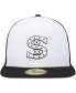 Фото #3 товара Men's White, Black Chicago White Sox 2023 On-Field Batting Practice 59FIFTY Fitted Hat