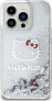 Sourcing Hello Kitty HKHCP15LLIKHET iPhone 15 Pro 6.1" silver/silver hardcase Liquid Glitter Charms Kitty Head