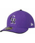 Фото #5 товара Men's Colorado Rockies Alternate 2 Authentic Collection On-Field Low Profile 59FIFTY Fitted Cap