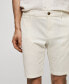 Фото #9 товара Men's Slim-Fit Bermuda Shorts