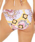 Hula Honey 259798 Women Juniors' Paisley Party Printed Bikini Bottoms Size L