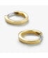 ფოტო #5 პროდუქტის Gold Huggie Hoop Earrings - Huggie Hoops