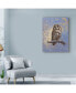 Michael Jackson 'Owl Over Background' Canvas Art - 14" x 19"