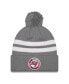 Men's Gray Tampa Bay Buccaneers 2023 NFC South Division Champions Cuffed Pom Knit Hat