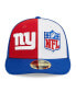 ფოტო #3 პროდუქტის Men's Red, Royal New York Giants 2023 Sideline Low Profile 59FIFTY Fitted Hat