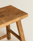 Фото #7 товара Elm wood stool