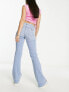 Фото #4 товара Wrangler high waisted front pocket flare in west coast