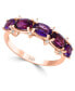 ფოტო #1 პროდუქტის Multi-Gemstone (2-1/4 ct. t.w.) & Diamond (1/20 ct. t.w.) Ring in 14k Rose Gold