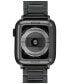 Фото #4 товара Ремешок для часов Coach Black Stainless Steel для Apple Watch 42мм, 44мм, 45мм