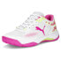 Фото #4 товара Puma Solarcourt Rct Padel Tennis Womens White Sneakers Athletic Shoes 10729603