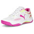 Фото #2 товара Puma Solarcourt Rct Padel Tennis Womens White Sneakers Athletic Shoes 10729603