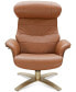 Фото #1 товара CLOSEOUT! Annaldo Leather Swivel Chair