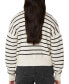 Women's Cotton Striped Cardigan