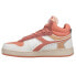 Фото #3 товара Diadora Magic Basket Demi Icona High Top Womens Orange, White Sneakers Casual S