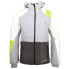 Фото #2 товара Diadora Bright Be One Full Zip Running Jacket Mens Grey Casual Athletic Outerwea