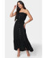 Women's Strapless Maxi Dress