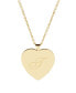 Фото #26 товара brook & york isabel Initial Heart Gold-Plated Pendant Necklace